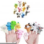 Catnew 10Pcs Family Finger Animal Puppet Kids Play Doll Baby Educational Hand Cartoon Toy  B07898NK8Q